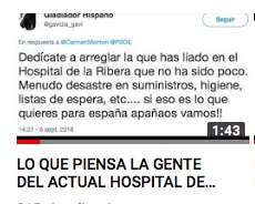 VÍDEO: Lo que piensa la gente del actual Hospital de La Ribera